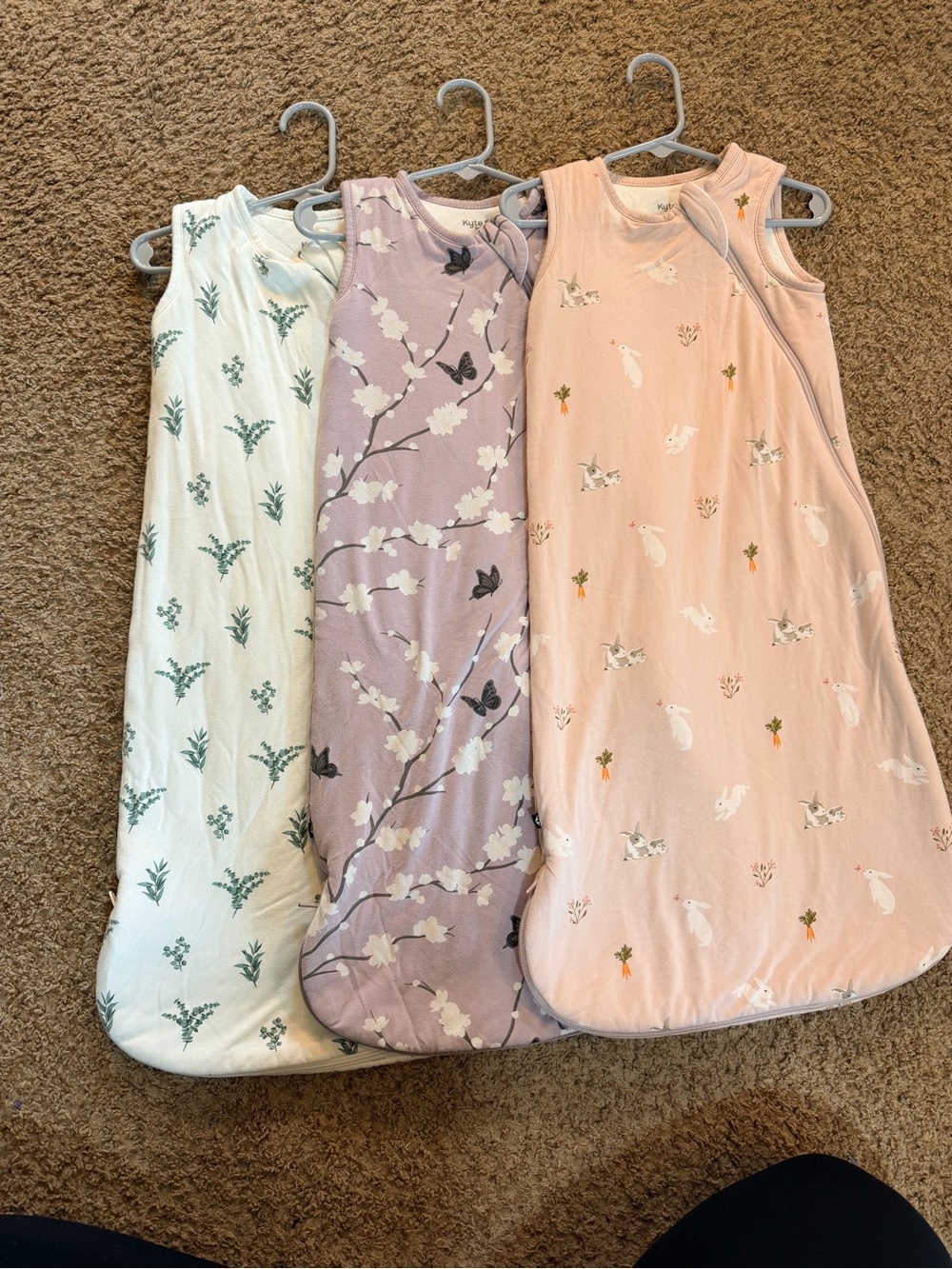 Kyte Baby sleep sack bundle - Small, 1.0 tog
